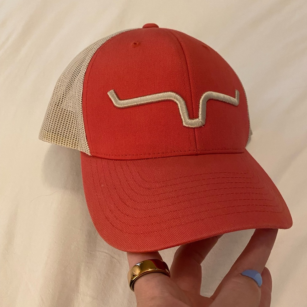 Kimes Ranch Red and Tan Cap